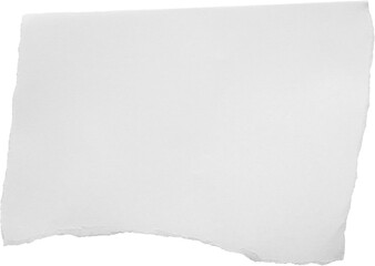White ripped paper torn edges strips isolated on black background