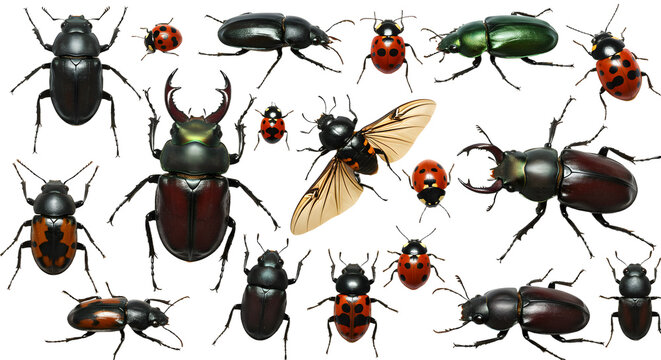 Beetle bonanza Entomological exhibit of diverse insects