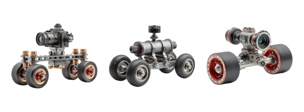 Isolated Camera Equipment on Transparent Background for Creative Use