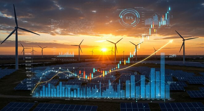 Wind Turbines and Data Visualization in a Dynamic Landscape