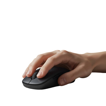 hand holding mouse png