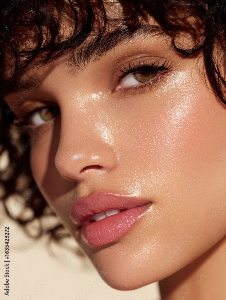 Poster soft shadows accentuate facial features of multiple individuals in an elegant composition