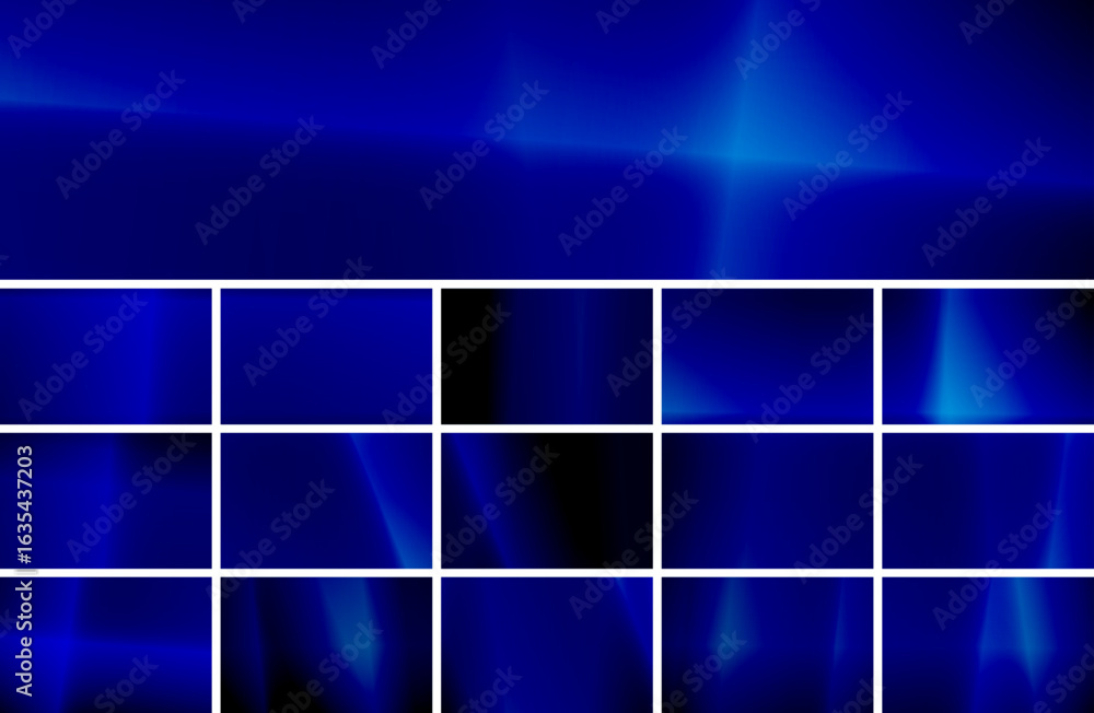 Poster gradient banners, soft and blended, showcasing subtle color transitions with copy space