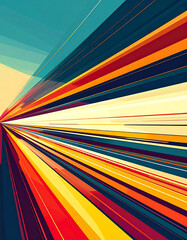 abstract colorful lines background