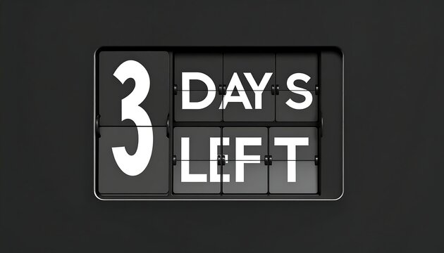 Countdown timer display