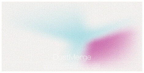 DustMerge: A Dreamy Abstract Blend of Blue, Aqua, and Pink Hues in a Minimalist and Ethereal Design of Color and Light