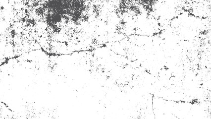 Black and white cracked concrete texture in vintage grunge style. Abstract black and white grunge background with rough textured effect  
