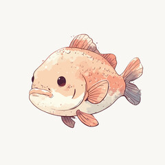 Cute Fish Design Very Cool