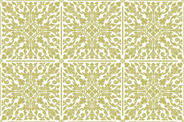 seamless damask pattern motif suitable for wallpaper, clothing, textile, tile, blanket and fabric design isolated illustration vector archive EPS file.