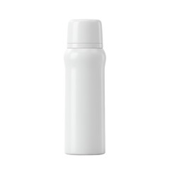 Isolated White Spray Bottle Realistic Illustration with Transparent Background
