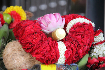 Colorful Hinduism temple