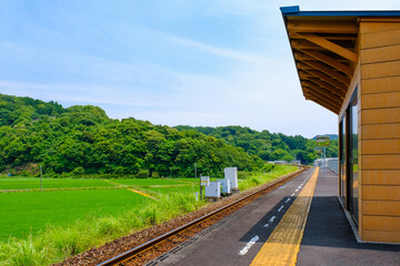 田舎の駅
