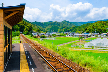田舎の駅