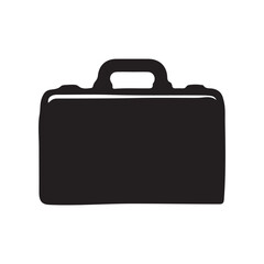 Modern shopping bag vector illustration with bold typography