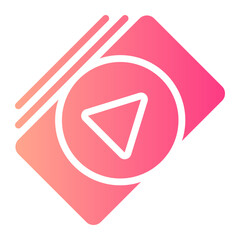 subscribe gradient icon