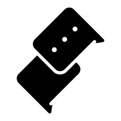 communications glyph icon