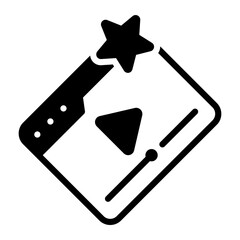 rating glyph icon