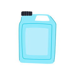 versatile canister plastic cartoon vector illustration
