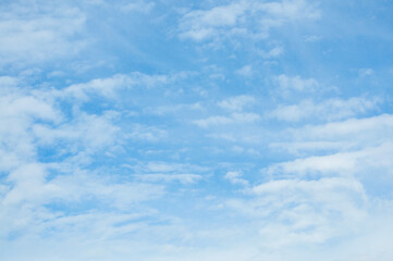 blue sky with clouds