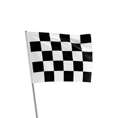 Checkered racing flag