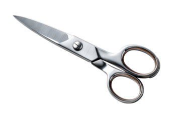 Transparent background scissors for design