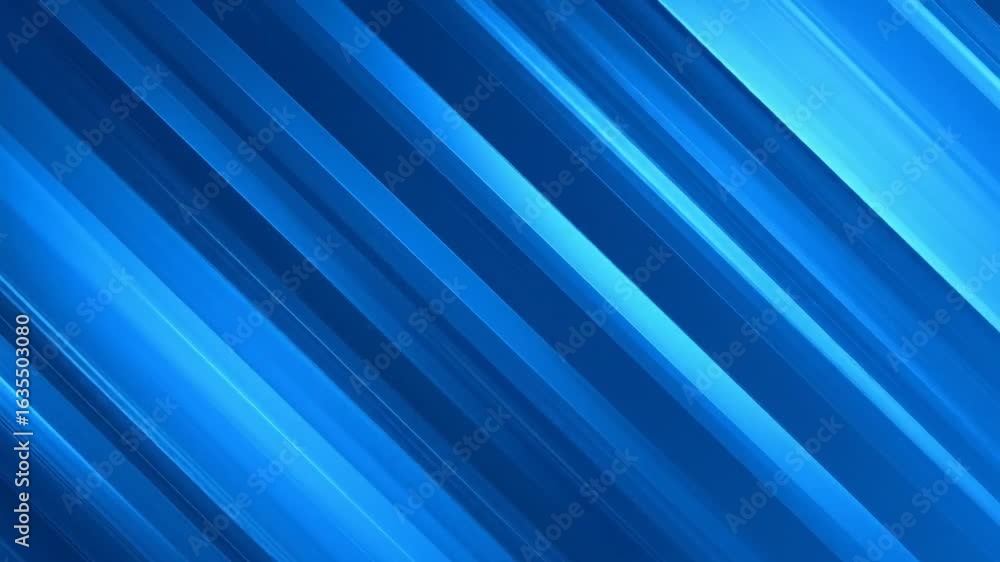 Poster abstract blue background with diagonal lines modern geometric design and bright color palette for di
