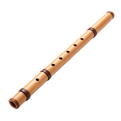 Fototapeta premium flute isolated on white background