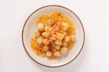 イタヤ貝　チリソース