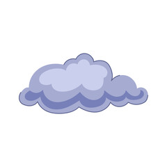 downpour rain cloud cartoon vector illustration