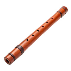 Fototapeta premium flute isolated on white background