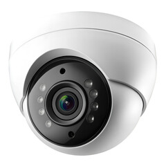 security camera isolated on white