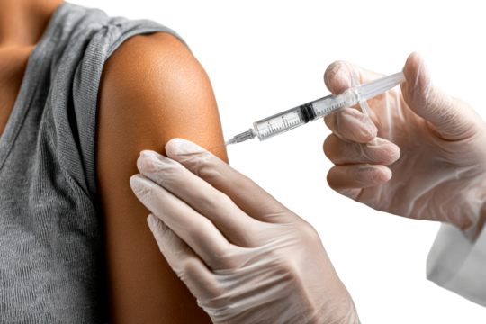 Vaccination by healthcare professional