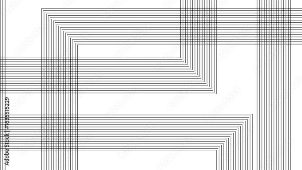 Poster vector illustration of the gray pattern of lines abstract background. abstract white and grey backgr