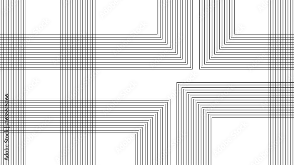 Poster vector illustration of the gray pattern of lines abstract background. abstract white and grey backgr