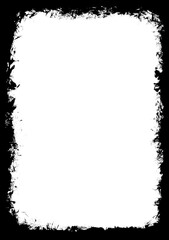 Grunge frame overlay