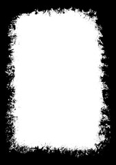 Grunge frame overlay