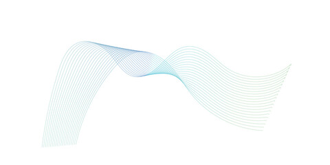 Wave line vector Design