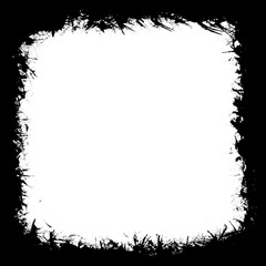 Grunge frame overlay