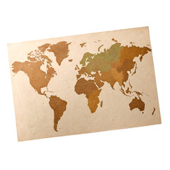 old map of the world