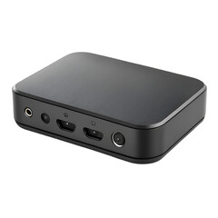 wireless router on white background