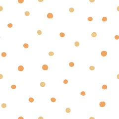 Minimalist Pastel Polka Dot Pattern