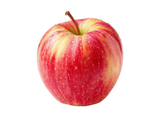 Red apple with water droplets isolated on black background, Isolated On White Background, Png Transparent