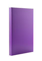 Isolated Purple Book Illustration On Black Background