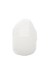 Isolated White Abstract Shape On Transparent Background PNG Illustration