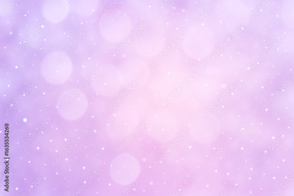 Poster soft purple bokeh lights create a dreamy atmosphere in a blurred background ideal for design project