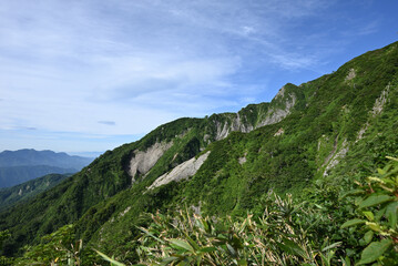 Climbing Mount Amakazari, Niigata, Japan