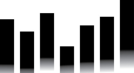 business graph with arrow