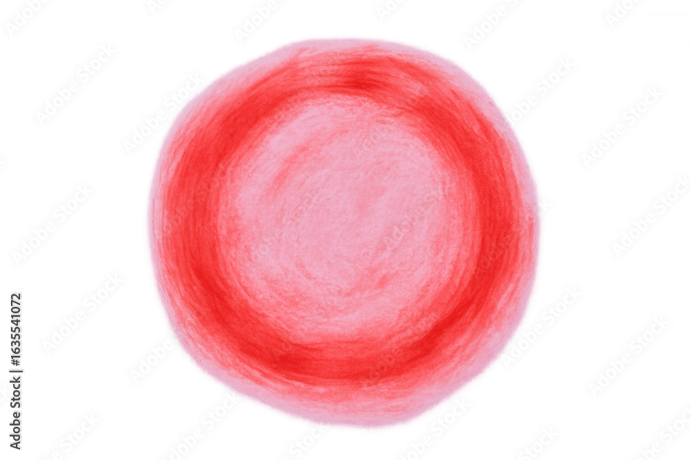 Poster gradient red-pink circular gradient radiating romantic warmth, symbolizing passion and emotion again