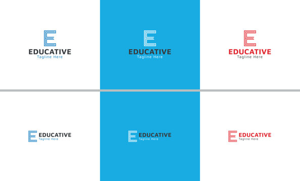 Educative E Logo Variations