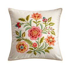pillow with flower